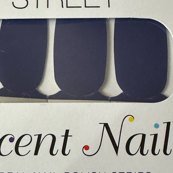Color Street In Blue Time Accent Nail 4 Strip package New - Picture 2 of 4